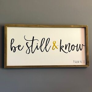 Elegant Gold and Black Wall Art with Inspirational Quote